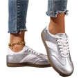thumbnail image 3 of Willtoo Tennis Shoes Womens Flat Walking Sneakers Comfortable Lace Up Non Slip Athletic Running Shoe for Sports, 3 of 6