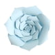 thumbnail image 4 of Accesorio de cumpleaños de fondo de decoración de pared de flores de papel hecho de 11,8 pulgadas Azul claro, 4 of 6