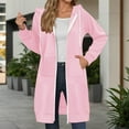 thumbnail image 3 of Women's Hoodies & Sweatshirts Long Zipper Hooded Sweatshirt for Autumn and Winter Sports Jacket Extra Large Solid Color Design, 3 of 5