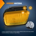thumbnail image 7 of Nilight Fog Light Assembly Fit for 2002-2007 Chevy Silverado 1500 2500 3500 2002-2006 Chevy Avalanche w/o Body Cladding with H10 Halogen Bulbs Amber Lens, 7 of 7