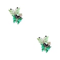 thumbnail image 1 of Speravity Ambientador de coche de metal para mujer Clip de ventilación Forma de insecto Reutilizable Colorido Vehículo Clips de fragancia Verde 2piezas, 1 of 1