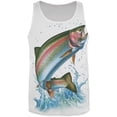 thumbnail image 1 of Rainbow Trout Splash All Over Adult Tank Top - X-Large, 1 of 2