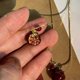 thumbnail image 4 of Pomegranate Necklace Drop Earrings Jewelry Fashion Accessories Stylish Pendant Earrings Studs Earrings for Women Girls, 4 of 5