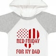 thumbnail image 4 of Inktastic Military Dad Deployment Red Friday Boys or Girls Baby Bodysuit, 4 of 5