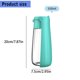 thumbnail image 3 of Foldable Pet Outdoor Water Cup Food Feeding Container Dog Leakproof Drink Bottle Dispenser for Camping Walking Travel orange color, 3 of 4
