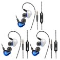 thumbnail image 3 of sweethay Auriculares CK9 de doble bobina móvil en la oreja, auriculares estéreo de graves pesados, Control en línea, auriculares con Type4 NO4, 3 of 6
