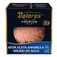 thumbnail image 1 of Atún Dolores premium aleta amarilla en agua 140 g, 1 of 3