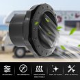 thumbnail image 3 of Universal Negro Aire Acondicionador Ventilador Deflector Salida Para RV Yate, 3 of 7