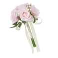 thumbnail image 4 of Ramo de Boda Flores Artificiales Macarena Rosa 27,5 cm x 18 cm, 4 of 8