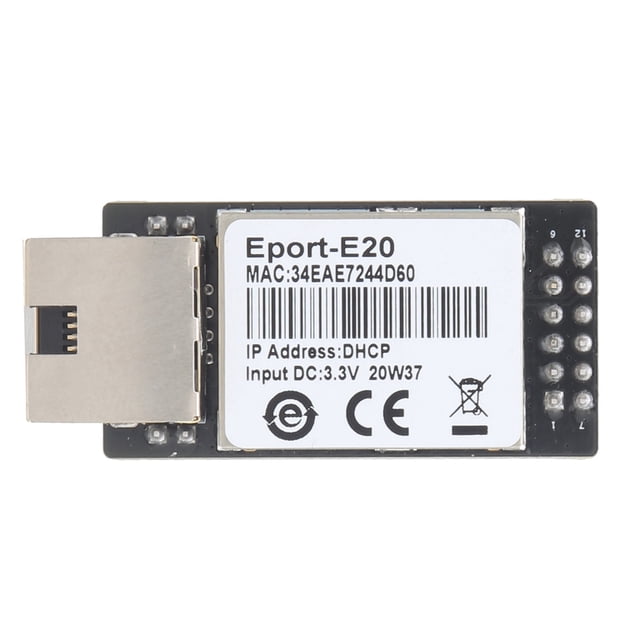 Serial to Ethernet Module Plastic RJ45 to TTL Périphérique Réseau HF-E20 pour FreeRTOS