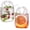 2 Pc, variant on Glass Purse for Drinks Set of 2,24oz Unique Funky Thick Wine Glasses Gifts for Women Party,Fish Bowl Vase,Creative Unique Drinking Glass for Fruit Juice,Tea,Flowers (Bubbled)
