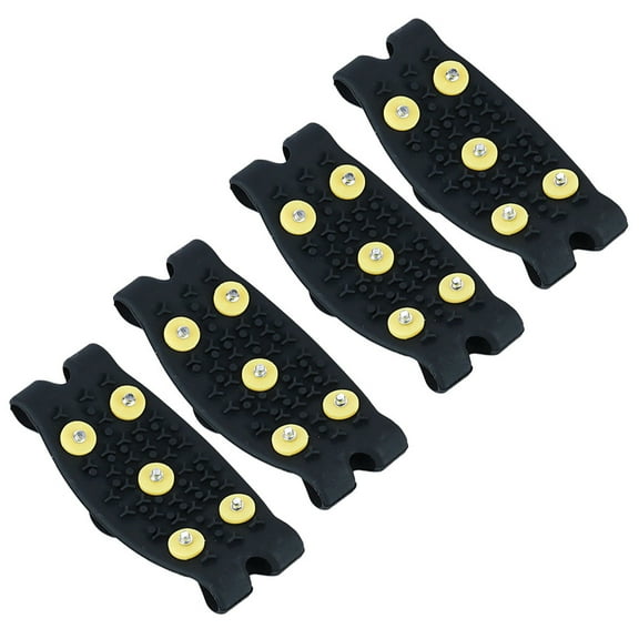Raindrops Non- Ice Grippers with TPE for Shoes, Archery and Outdoor Use, 2 Pairs Traction Cleats