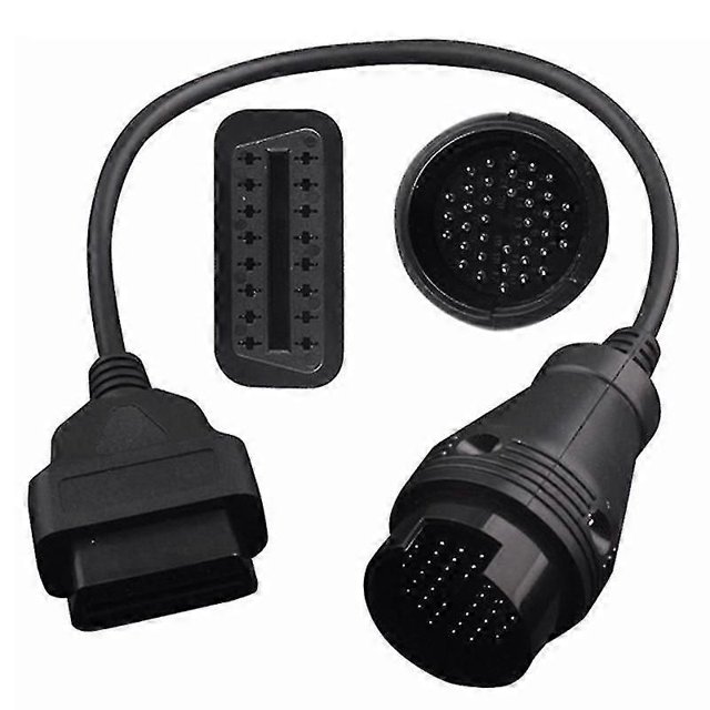For Benz Mb 38 Pin To 16 Pin Obd2 Obd Ii Diagnostic Adapter For Mercedes 38 Pin Obd 38pin Connector