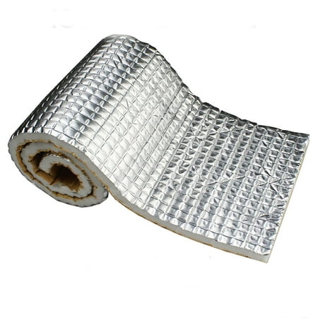 236 mil / 6mm Car Auto Vehical Vehical Automotive Firewall Sound Deadener Heat Insulation Deadening Mat Noise Proofing Proof Shield Barrier