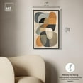 thumbnail image 5 of Ricole 2 Canvas Midcentury Abstract Wall Art by Art Remedy, Black Frame, 16" x 24", 5 of 7