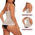 thumbnail image 3 of COMFREE Shapewear Camisole for Women Tummy Control Body Shaper V-Neck Adjustable Straps Compression Tank Tops (S-3XL), 3 of 6