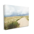 thumbnail image 2 of Stupell Coastal Sandy Path Cloudy Sky Landscape Painting Gallery Wrapped Canvas Print Wall Art, 2 of 5