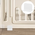 thumbnail image 3 of ColoMX 6 Piezas Anclajes Adhesivos para Muebles Sin Taladro Antivuelco Anclajes de Pared para Muebles para Prueba de Bebés Estantería Segura Cómoda Estante Gabinete a la Pared para Seguridad Infantil, 3 of 8