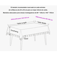 thumbnail image 3 of Mantel  Xtellar Para Mesa Rectangular Decoracion Comedor 1.4*1.8m Color Gris, 3 of 3