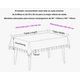 thumbnail image 3 of Mantel  Xtellar Para Mesa Rectangular Decoracion Comedor 1.4*1.8m Color Gris, 3 of 3