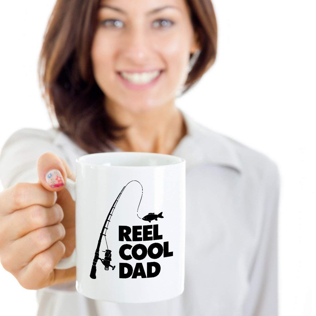 Reel Cool Dad Fishing Mug