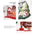 thumbnail image 3 of Mesa De Madera De Feliz Navidad, Muñeco De Nieve, Papá Noel, Cartel De Mesa, Cartel De Alegría De Navidad Para La Cena De Fiesta De Navidad De Invierno Speravity HA041707-01, 3 of 6