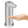 thumbnail image 1 of Toytexx Automatic Soap Dispenser, 300ml Infrared Motion Sensor Foam Soap Dispenser for Kitchen and Bathroom (Silver), 1 of 6