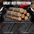 thumbnail image 3 of A & UTV PRO Bed Mat Liner for Yamaha Wolverine RMAX2 1000 2021 2022 2023, All Weather TPE Material Protection Cargo Slush Liner Accessories, 1PC, 3 of 9