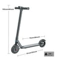 thumbnail image 7 of COBIZI Electric Scooter for Adult & Teen,Top 15.5 Mph & 10-15 Long Miles Range, 250W Motor Foldable Kick Scooters with LED Display and Braking System,Dark Blue, 7 of 7