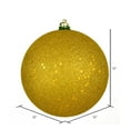 thumbnail image 2 of Vickerman 12" Medallion Gold Sequin Ball Ornament, 2 of 6
