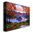 thumbnail image 2 of Trademark Art "Sunset Reverie" Canvas Wall Art by David Lloyd Glover, 2 of 3