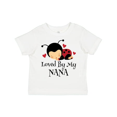 

Inktastic Loved by My Nana Grandchild Gift Toddler Boy or Toddler Girl T-Shirt