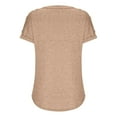 thumbnail image 4 of Birdeem Débardeurs à Manches Cap pour Femmes T-Shirt Décontracté Coupe Ample Chandails de Base, 4 of 6