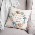 thumbnail image 3 of Creative Products Voice Of The Sea Wreath 18 x 18 Spun Poly Pillow, 3 of 3