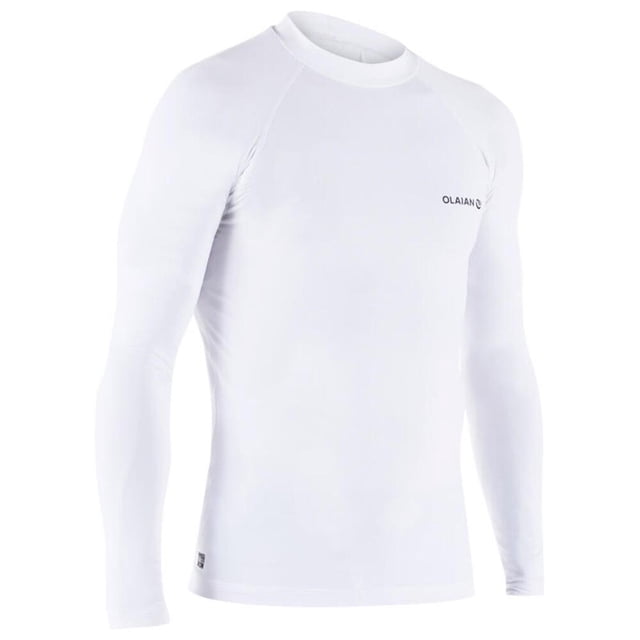 Playera Decathlon Olaian Uvtop100L 2543885 Talla 2EG Blanco