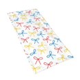 thumbnail image 3 of Polyester Long Towel Multi-Size Water Absorption Good Bright Fluffy Soft For Bathroom Swimming Pool Beach Outdoor Travel Playful Thin Cartoon Primary Color Ribbon Bow Pattern, 3 of 8
