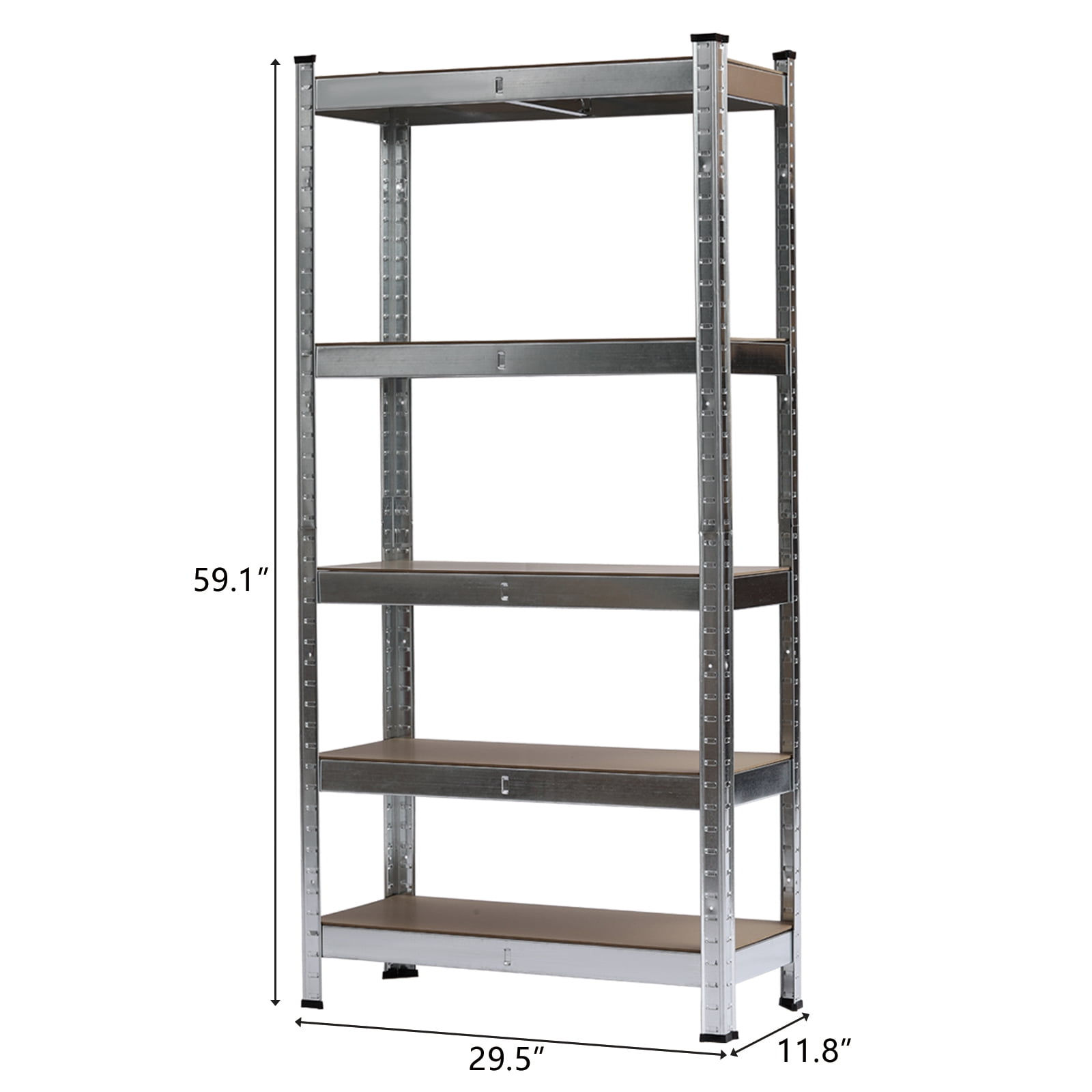 Gladiator 77 Wide Heavy Duty Rack With Four 24 Deep Shelves, 55 OFF