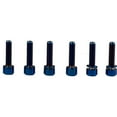 thumbnail image 3 of 6Pcs Bike Stem Bolt Titanium Alloy Hex Tapered with Washers M5x18mm, 3 of 4