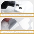 thumbnail image 3 of Raindrops Coussinet Porte-Cœur Argenté Jetable pour Extensions de Cils, Parfait pour une Utilisation Extérieure, 3 of 8