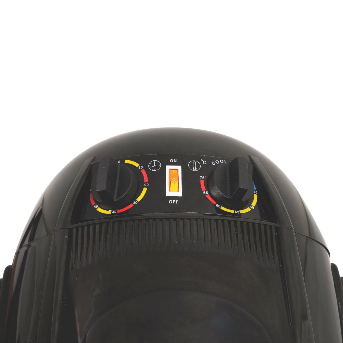 Costway Adjustable Stand Up Hood Floor Hair Bonnet Dryer Rolling Base Salon Wheels