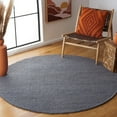 thumbnail image 2 of SAFAVIEH Natura Willoughby Distressed Area Rug, Dark Grey, 6' x 6' Round, 2 of 11