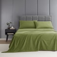 thumbnail image 1 of Nestl Juego de Sábanas, Suaves Al Instante, Bolsillo Profundo, 4 Piezas, Lujo Microfibra Suave para Caravana, Tamaño Queen Corto, Calla Green, 1 of 8