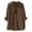 Z90 Brown, variant on Mifsaly Girls 2 Piece Summer Outfit Set Button Down Long Sleeve Shirts and Drawstring Elastic Waist Shorts Lightweight Kids Casual Loose Matching Loungewear