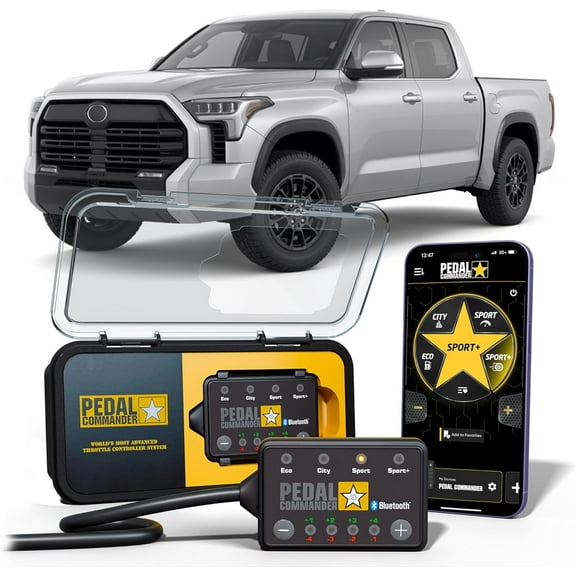 PEDAL COMMANDER for Toyota Tundra (2022 and Newer) Throttle Response Controller - Fits: (3rd Gen) SR, SR5, Limited, Platinum, 1794, TRD Pro, Capstone (3.4L, 3.5L) Performance Parts - PC55