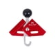 thumbnail image 1 of Cubierta de punta del poste de Soporte de Soporte de campaña Colgador del dedal a prueba de pinchazos , ROJO Sunnimix Titular de poste de tienda Top Ball, 1 of 8