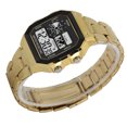 thumbnail image 4 of pulsera resistente al reloj digital electrónico resistente al agua luz nocturna reloj de pulsera deportivo reloj de acero inoxidable doradoWatches Fyydes Descripción de la referencia, 4 of 6
