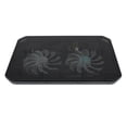 thumbnail image 2 of Laptop Cooler, 10 Inch X13 Inch Laptop Cooling Pad with LED Light, 7 Height Adjustable, Laptop Stand with 2 Quiet LED Fans, 2 of 8