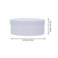 thumbnail image 2 of IFANLANDOR 30Set Hand Cream Empty Container White PE Travel Lotion Dispenser for Men, 2 of 8