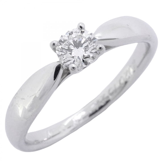 Pre-Owned Tiffany & Co. Harmony Ring, 1PD (One Diamond), Pt950 Platinum, 0.20ct Diamond, Size...