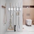 thumbnail image 4 of XWSHYW Almacenamiento de Ropa y Guardarropa Gancho para Trapeador de Baño Sin Perforaciones, Colgador de Pared para Baño, Hebilla Fuerte, Herramienta de Sujeción para Trapeador, Colgador de Trapeador, 4 of 4